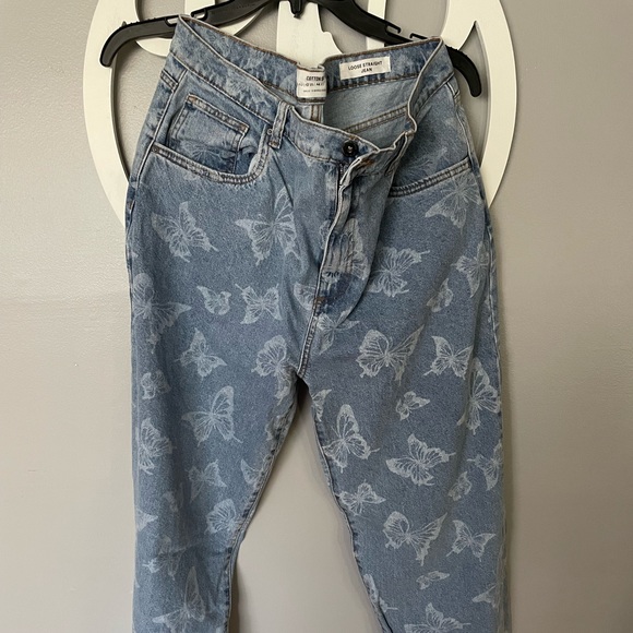 Cotton on butterfly jeans - Picture 1 of 4